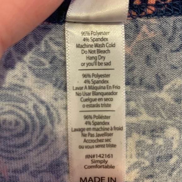 EUC LuLaRoe Perfect T - Medium - Picture 3 of 4